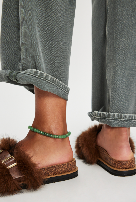 FP Frankie Faux Fur Slide