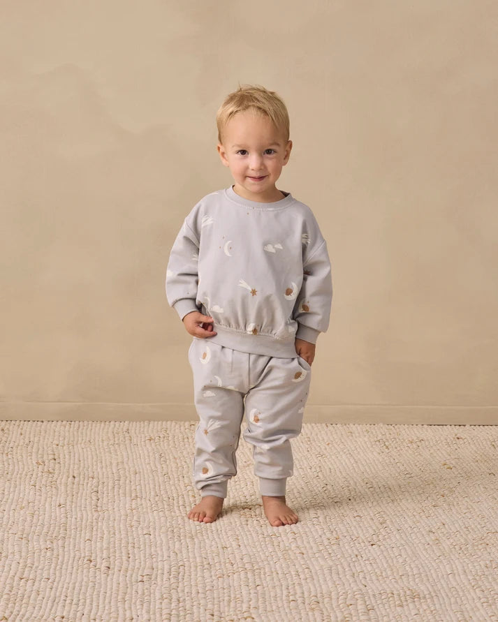 Quincy Mae Sky Friends Sweat Set