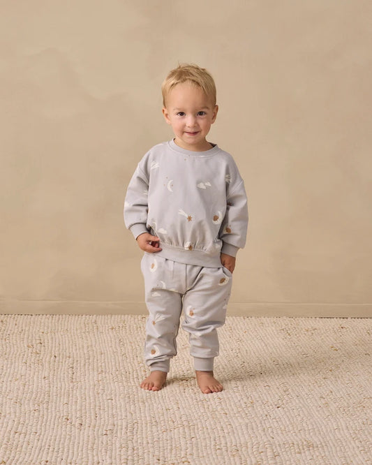 Quincy Mae Sky Friends Sweat Set