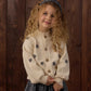 Tulip Cardigan Midnight Daisies