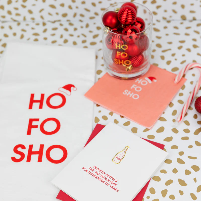Ho in Holiday Card