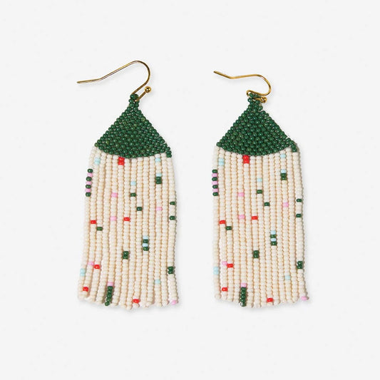 Agnes Faire Isle Confetti Fringe Earring
