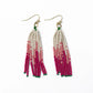 Abbey Tassel Ombre Seed Bead Earrings