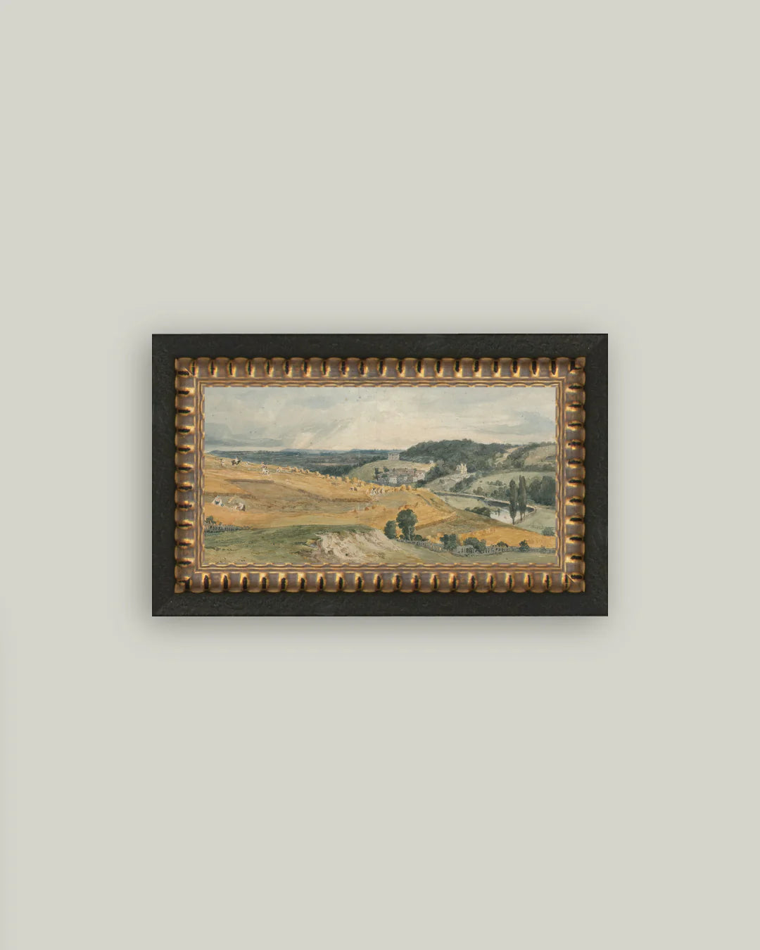 View of St. Catherine's Hill Framed Art