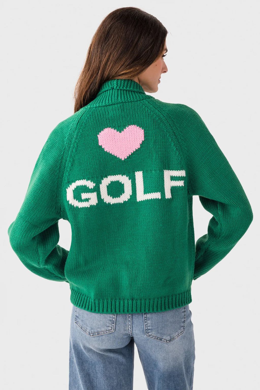 Love Golf Varsity Cardigan