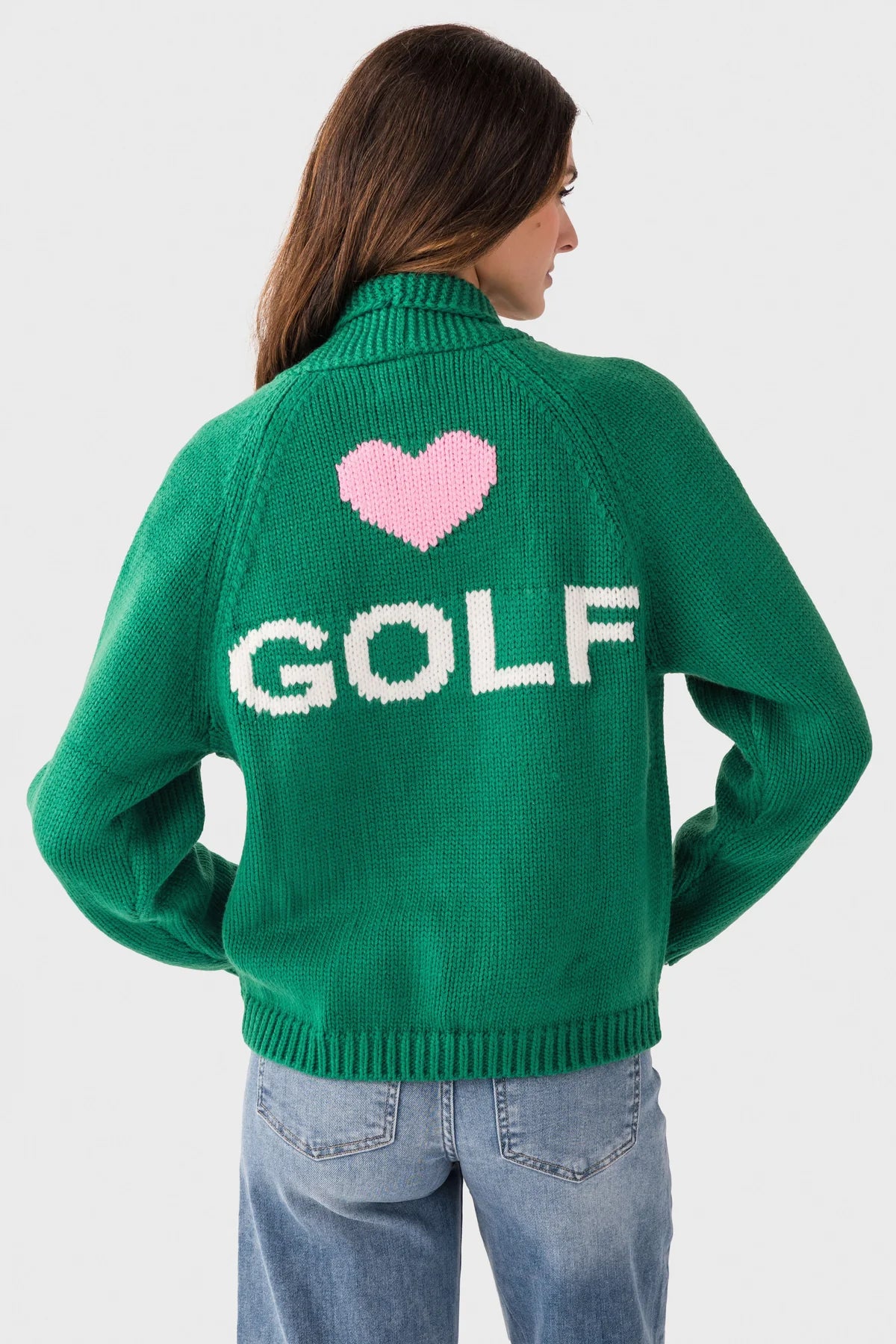 Love Golf Varsity Cardigan