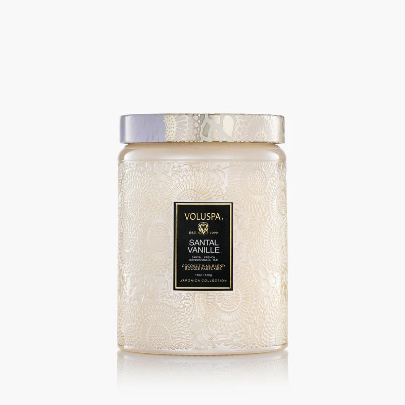 Santal Vanille Large Jar Candle