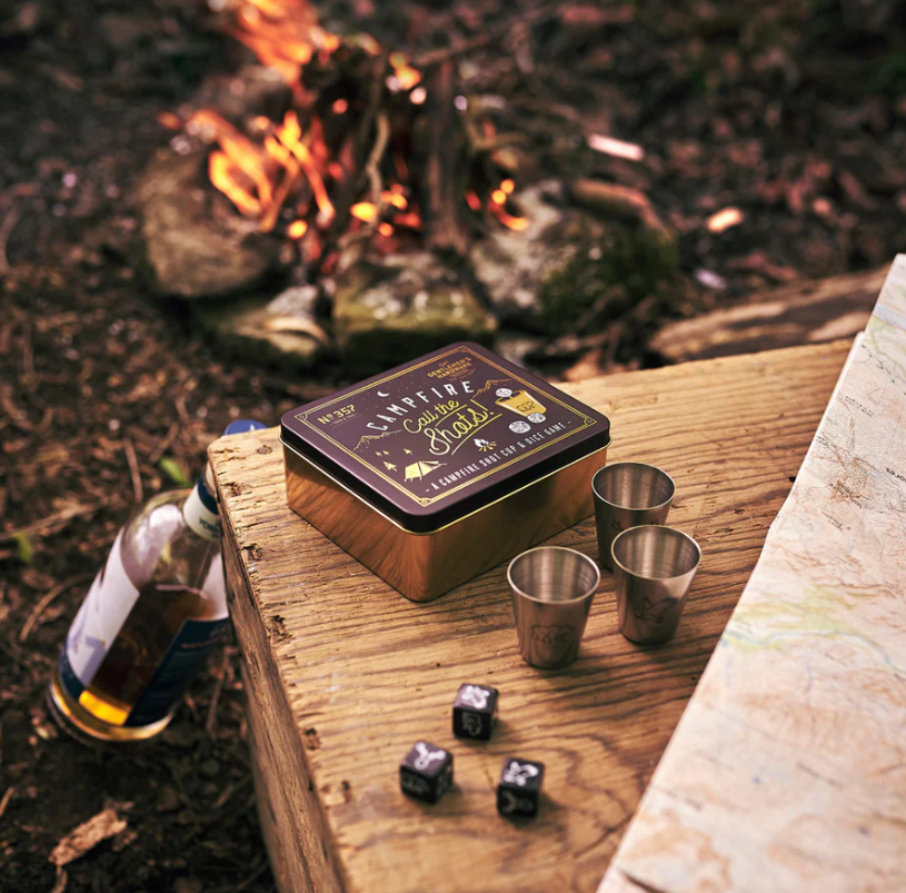 Campfire Call the Shots Shot Cup and Dice Game