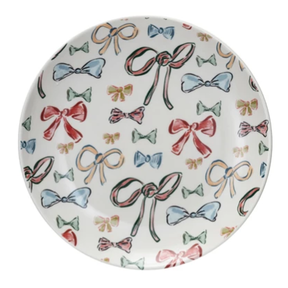 Holiday Stoneware Plate