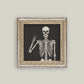 Peace Skeleton Framed Art