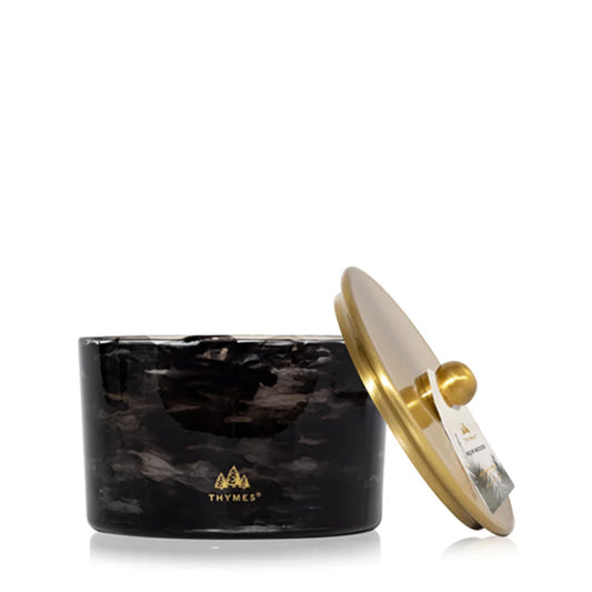 Thymes Noir Woods 3-Wick Candle