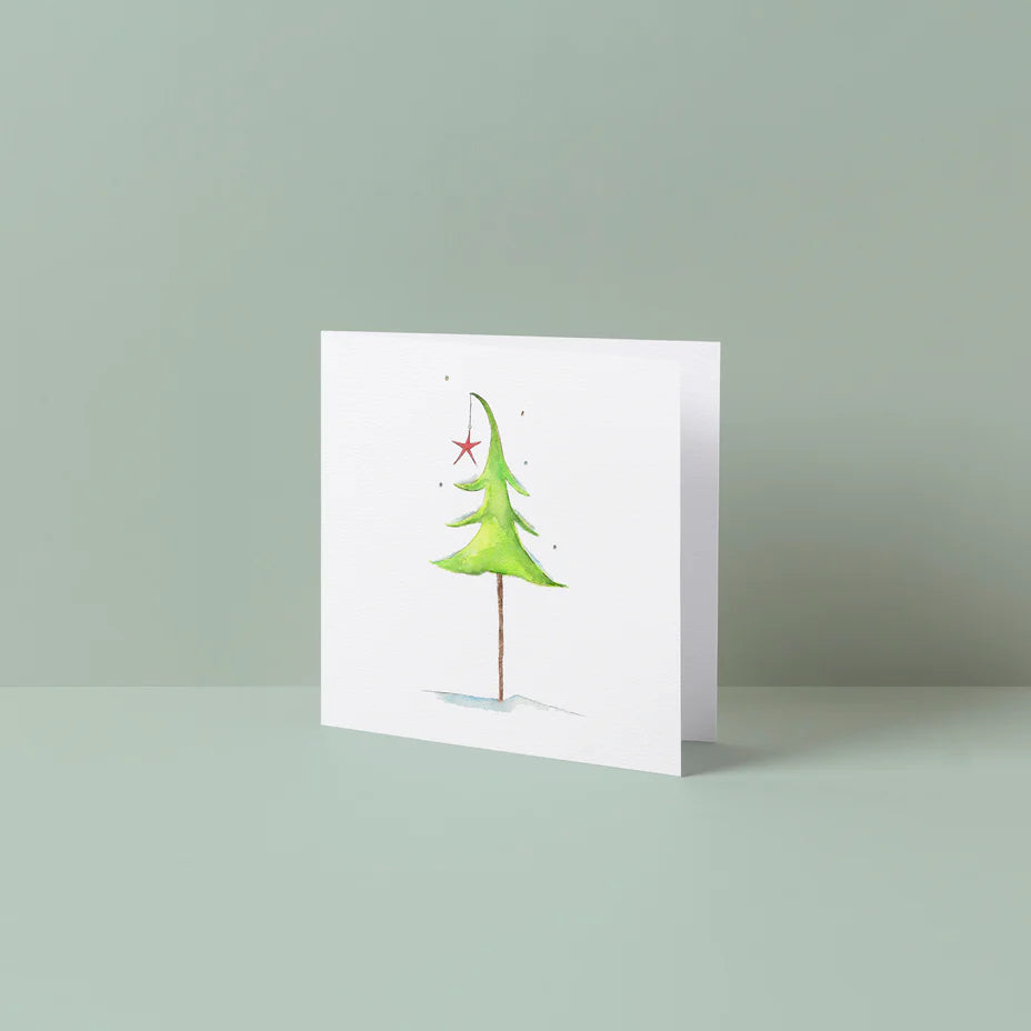 Star Tree Teeny Card