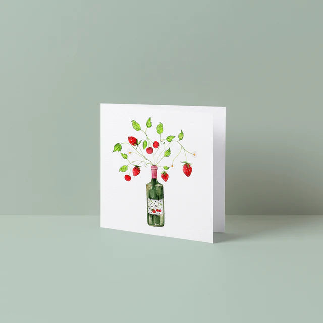 Summer Wine Teeny Card