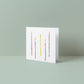 Birthday Candles Teeny Card