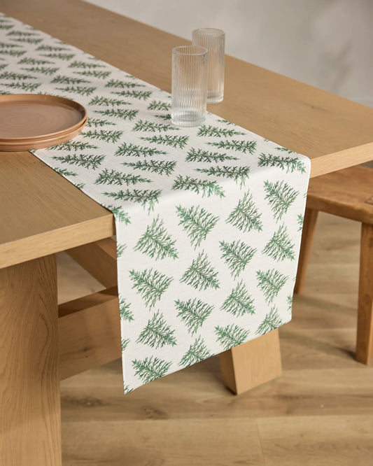 Geometry Cedar Table Runner