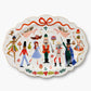 Holiday Nutcracker Porcelain Tray