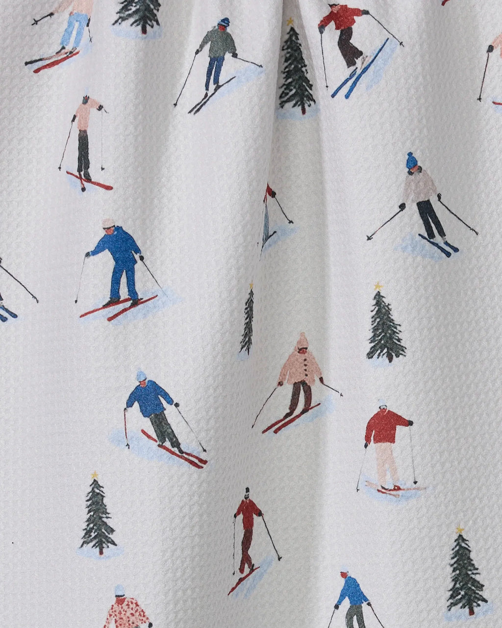 Geometry Alpine Run Tea Towel