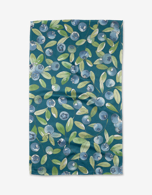 Geometry Blueberry Hill Kitchen Tea Towel