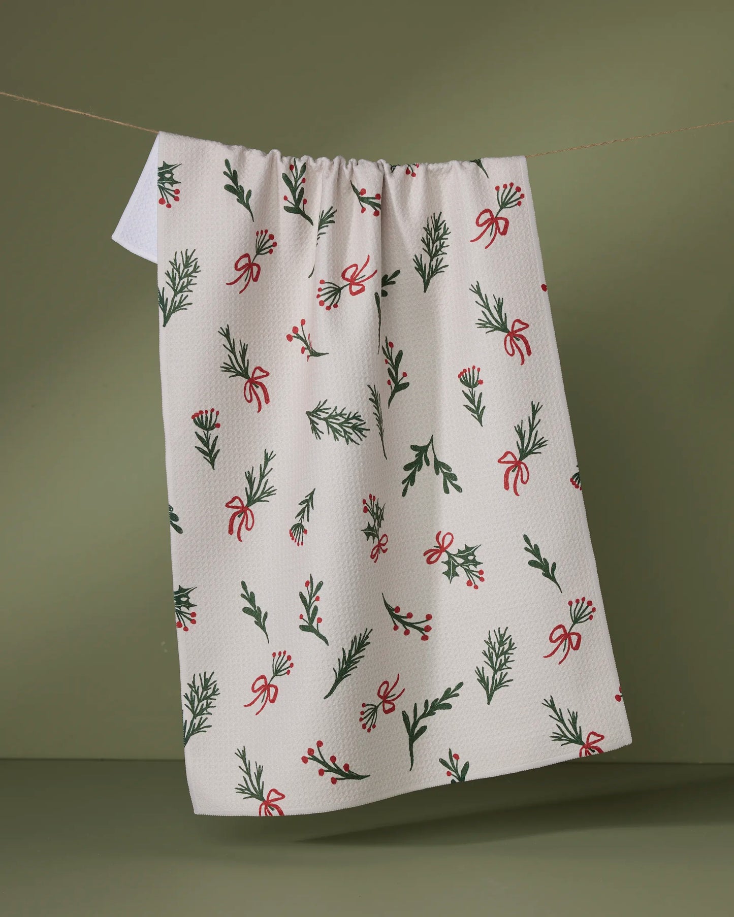 Geometry Everlove Tea Towel