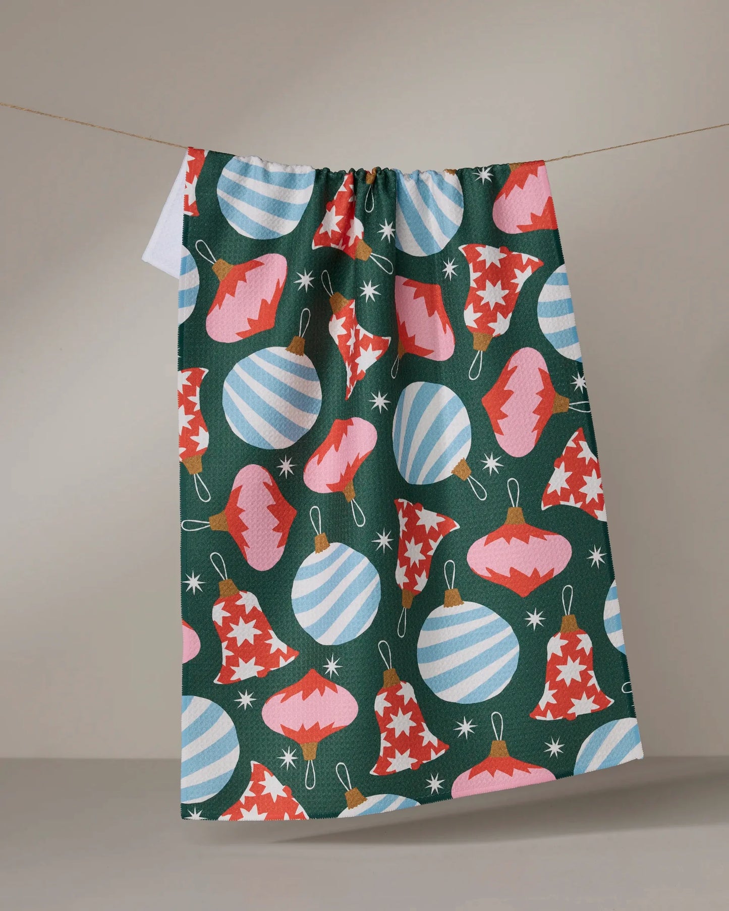 Geometry Ornaments Tea Towel