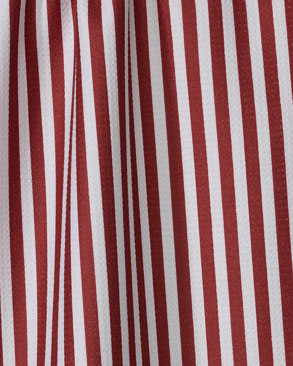 Geometry Ribbon Red Tea Towel