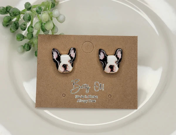 Dog Stud Earrings