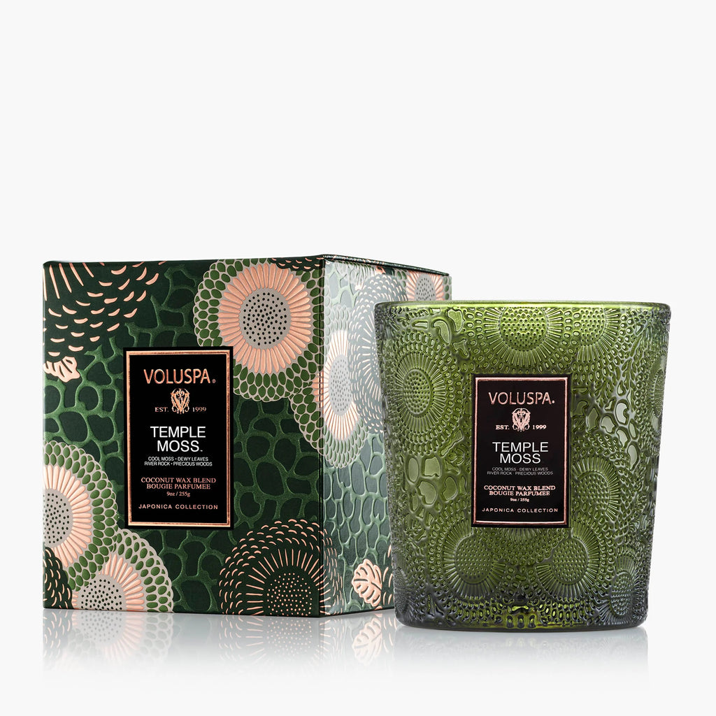Temple Moss Classic Boxed Candle
