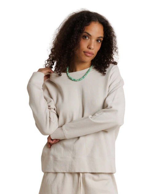 French Terry Pullover Sweatshirt