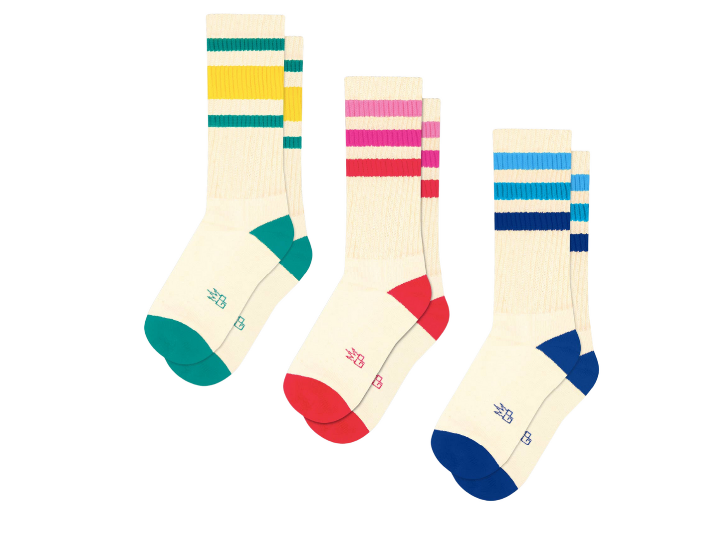 Alice Retro Gym Crew Socks