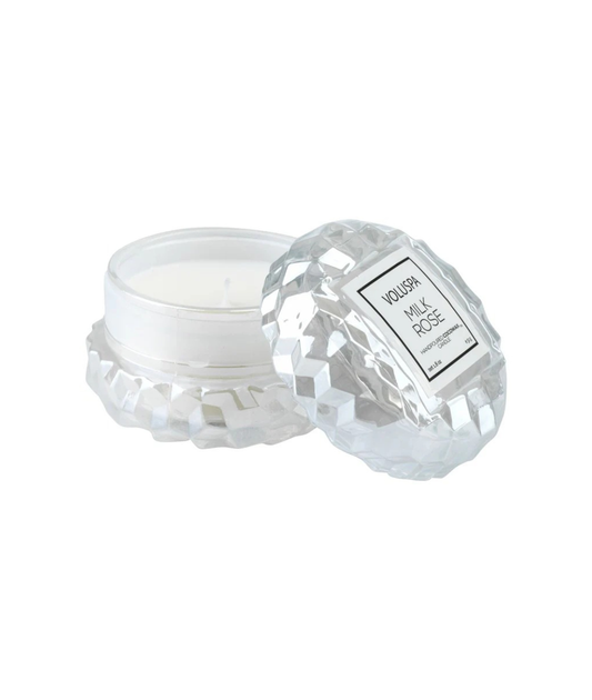 Voluspa Milk Rose Macaron Candle