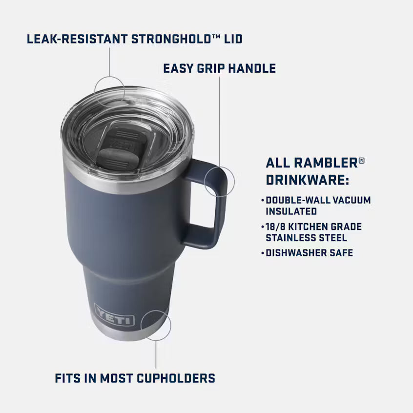 Yeti Rambler Travel Mug-30 oz