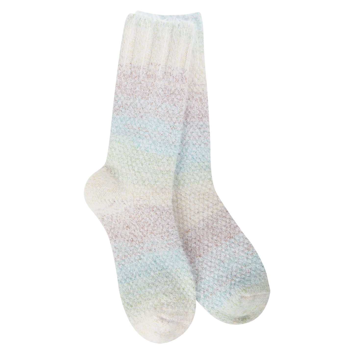 World's Softest Socks - The Ombre Feather Crew