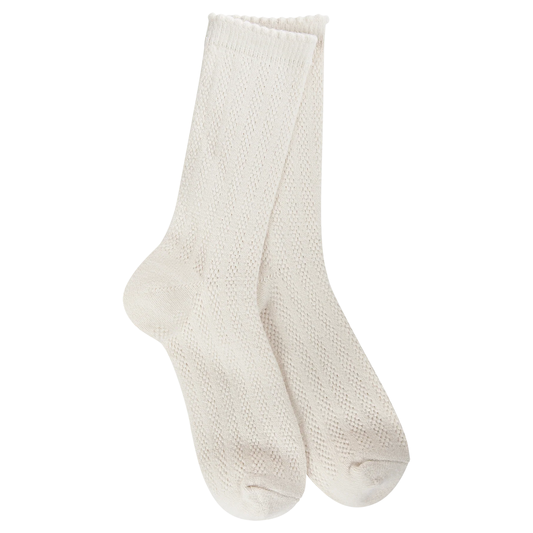 World's Softest Socks - The Pointelle Crew