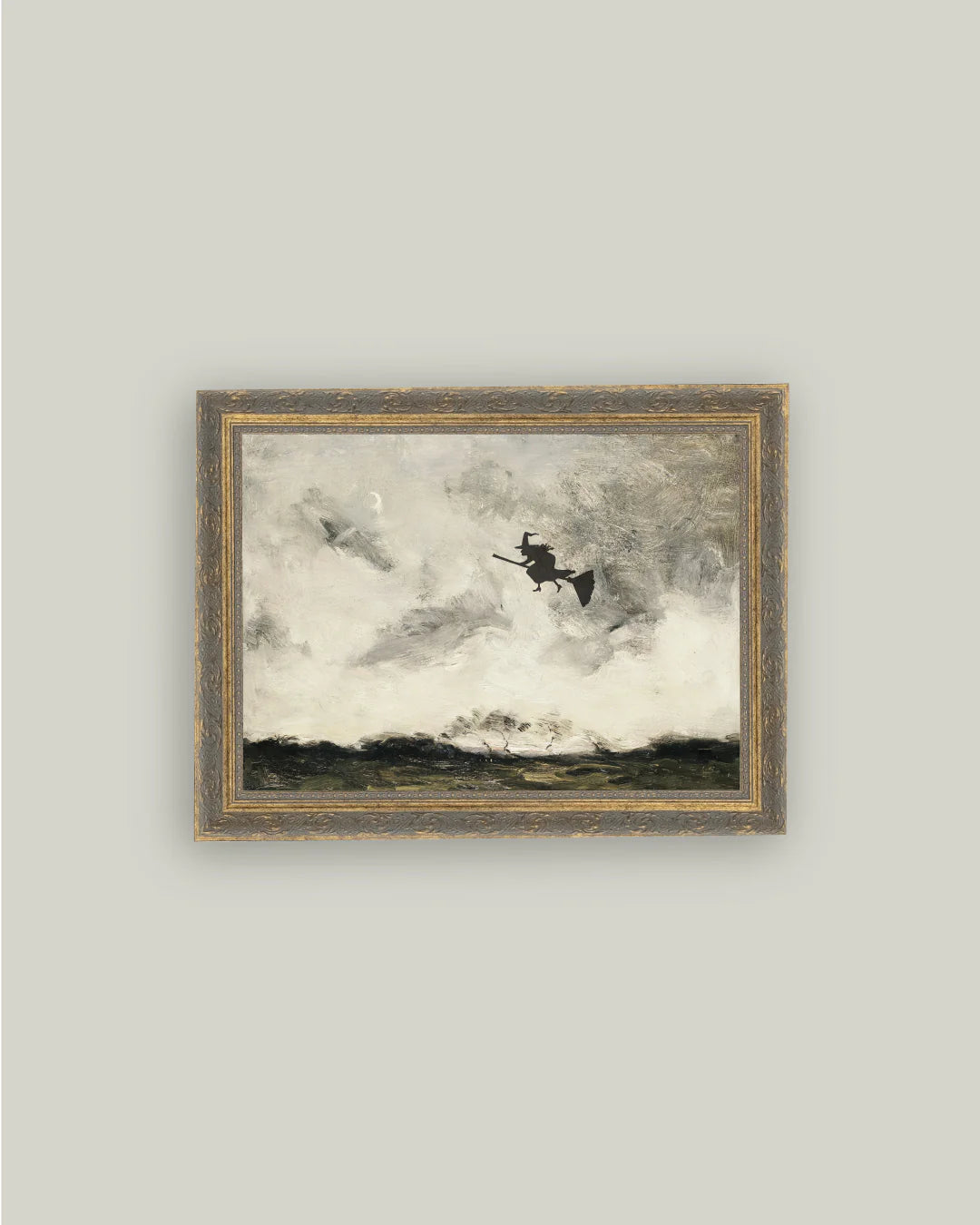 Flying Witch Framed Art