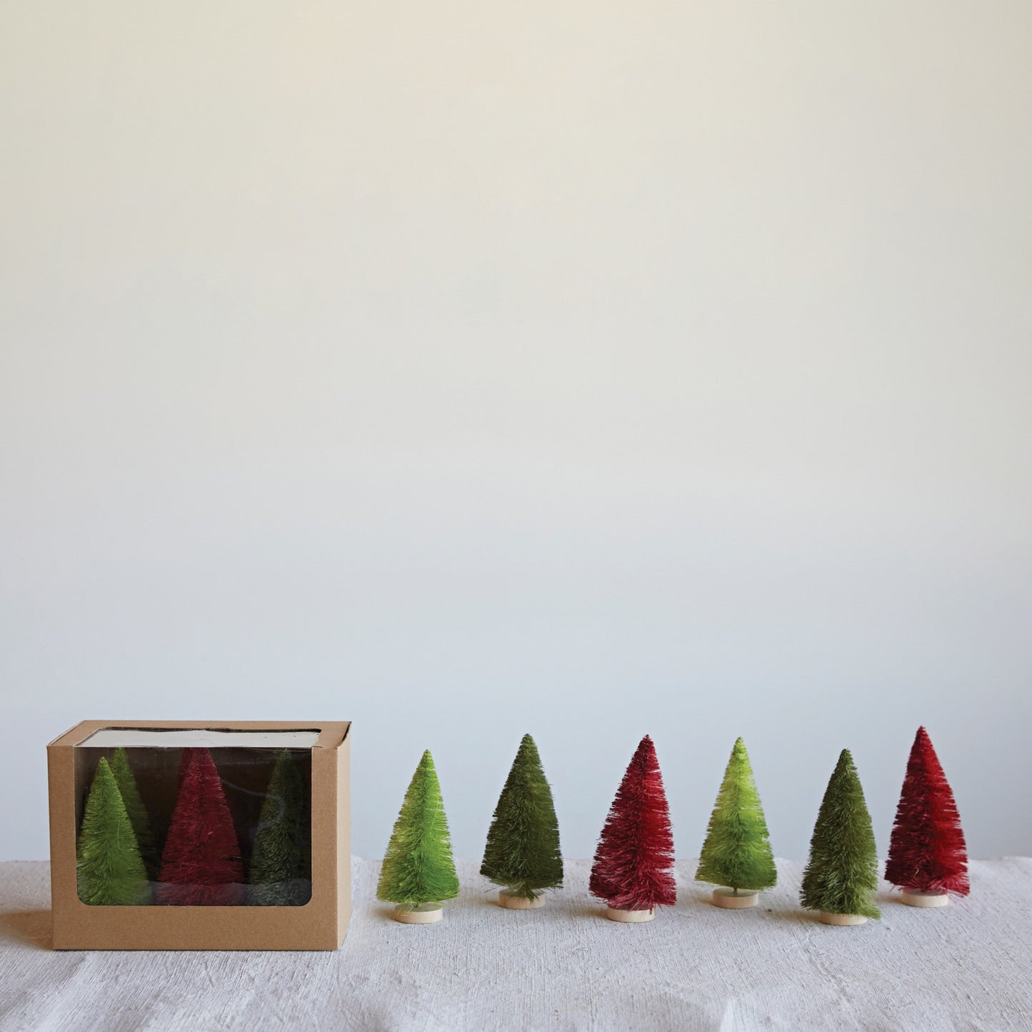 Bottle Brush Tree Set