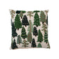 French Knots + Trees Pillow