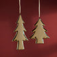 Gold Ceramic Tree Ornament