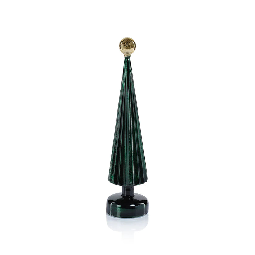 Green LED Glass Tree