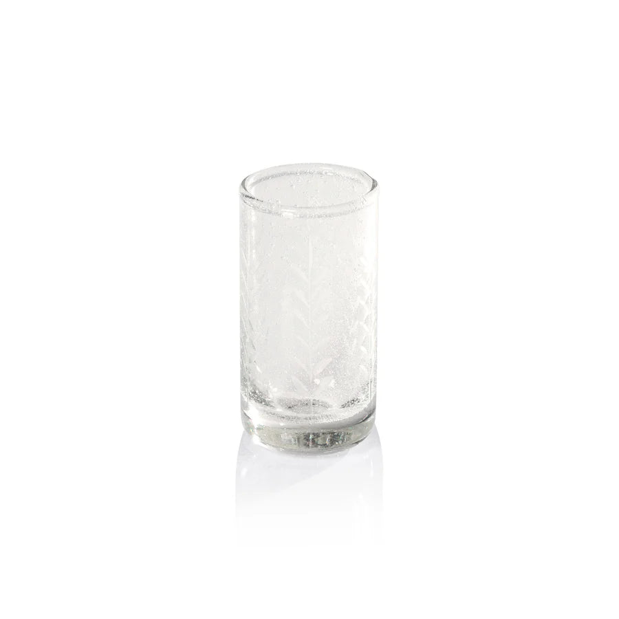 Etched Tequila Sipping Glass