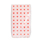 Pink and Red Hearts Paper Guest Napkins