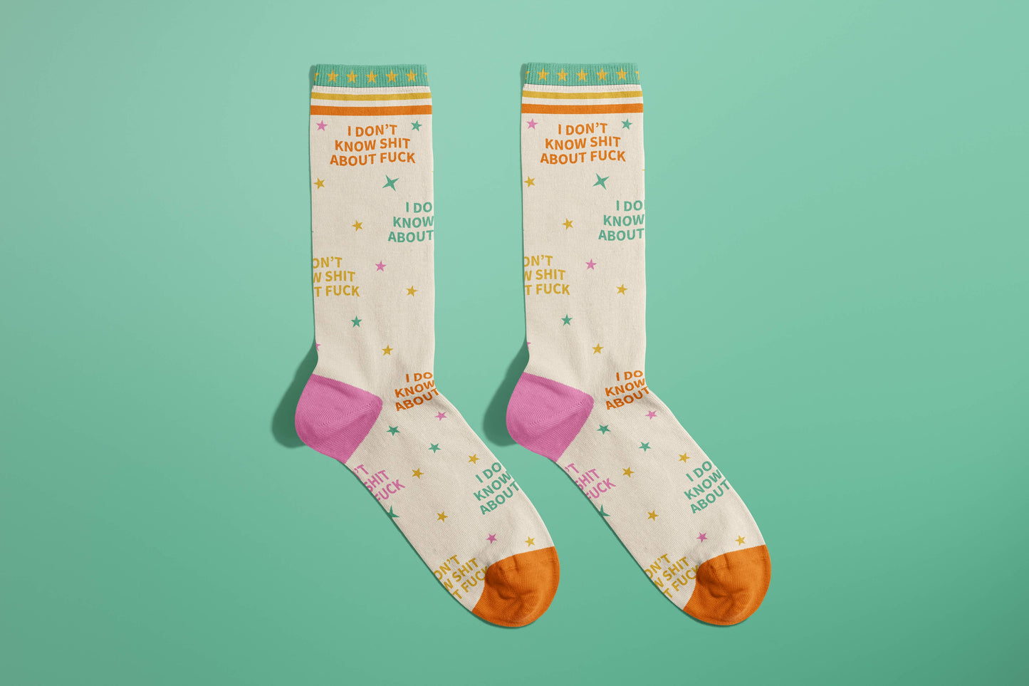 I Don't Know Sh*t About F#ck Socks