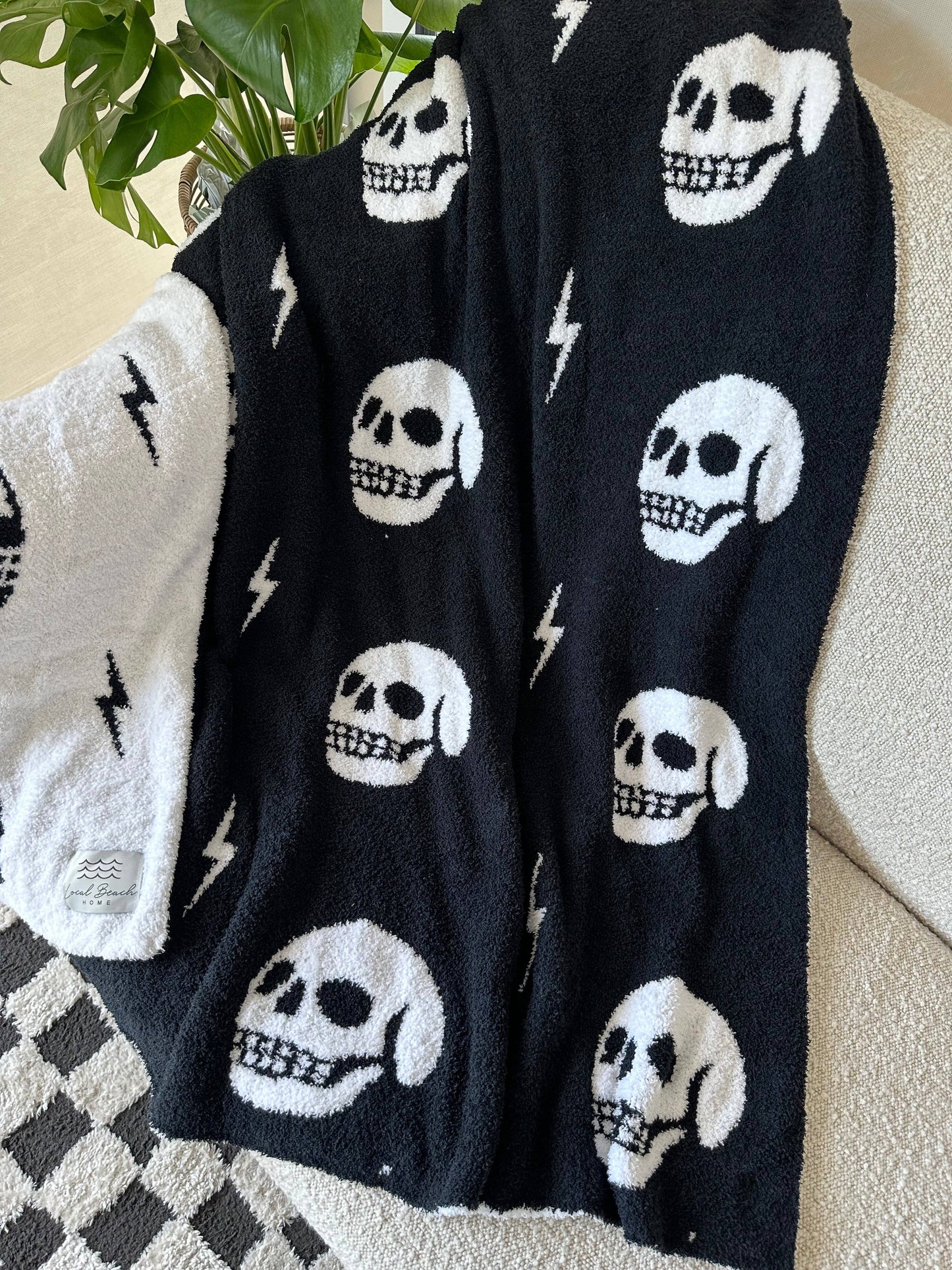 Skull & Bolt Luxe Home Blanket