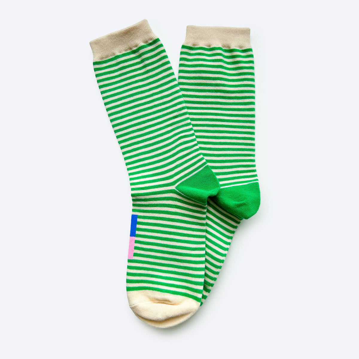 Cole Thin Stripe Crew Socks