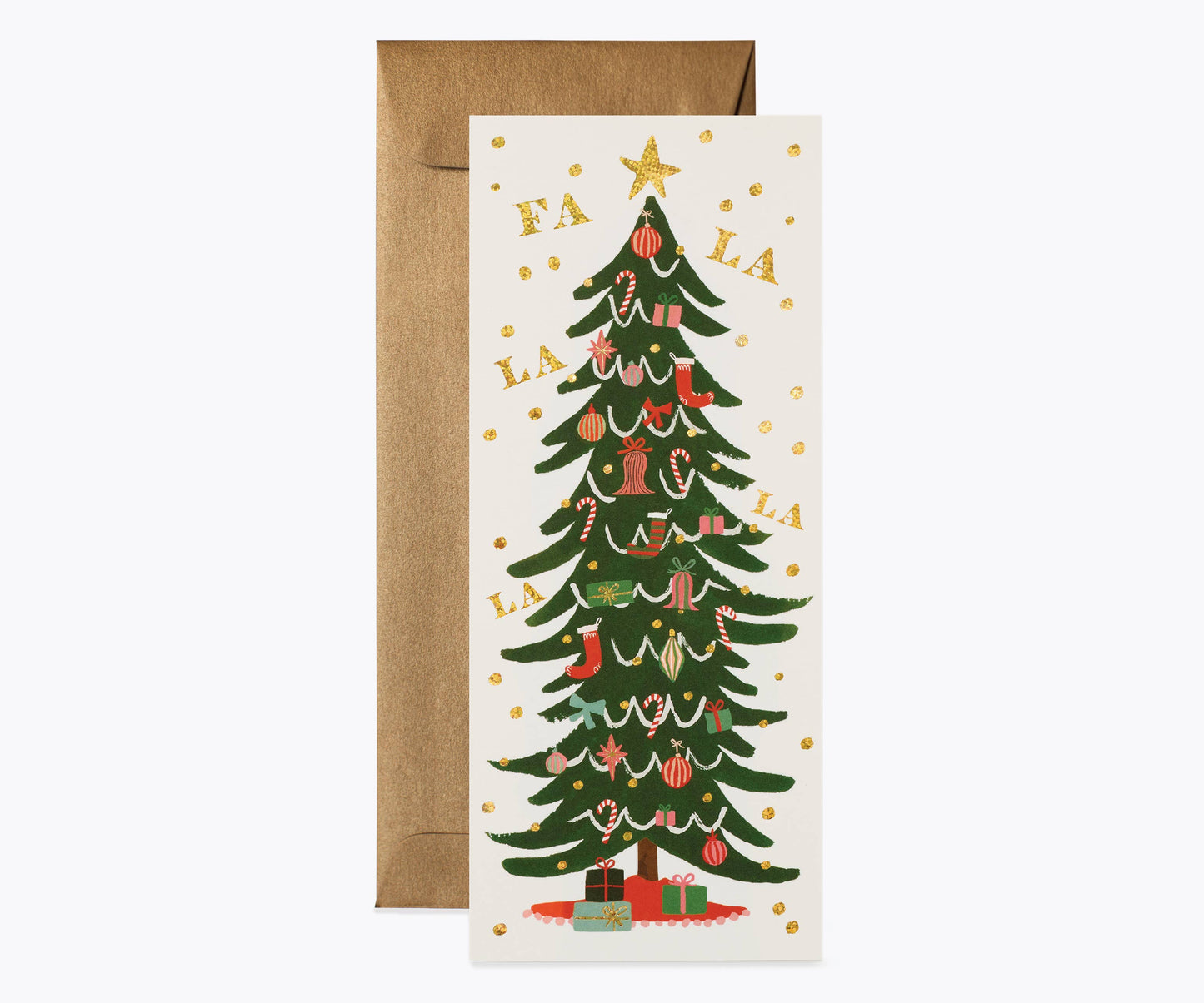 Boxed Set of Fa La La Tree Card