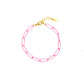 Paperclip Chain Link Bracelet