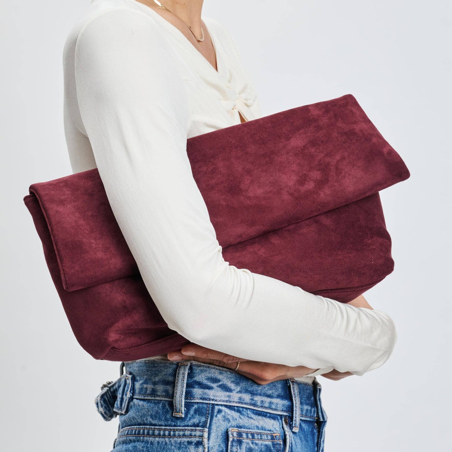 Luxe Cream Crossbody