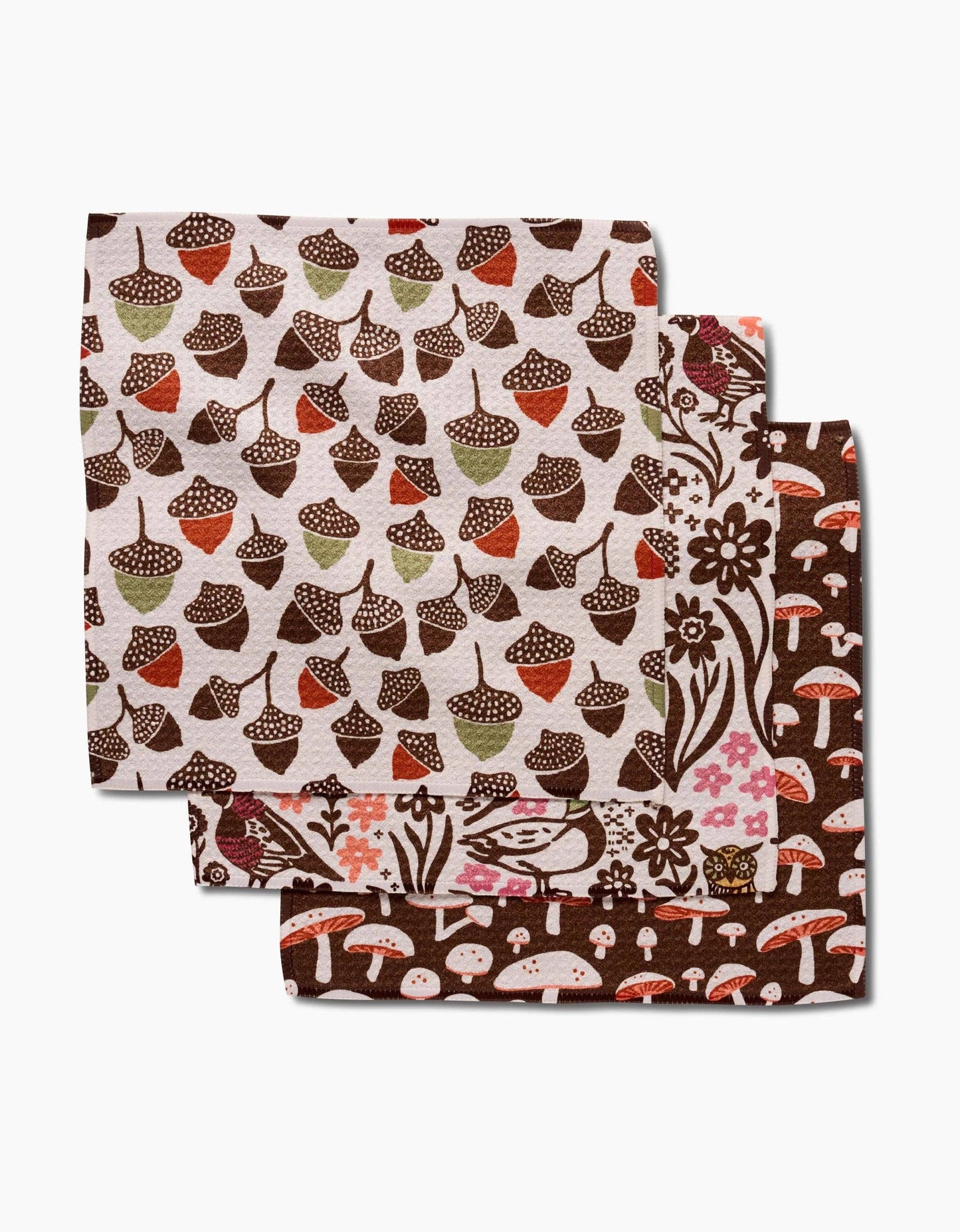 Fall Abundance Dishcloth Set