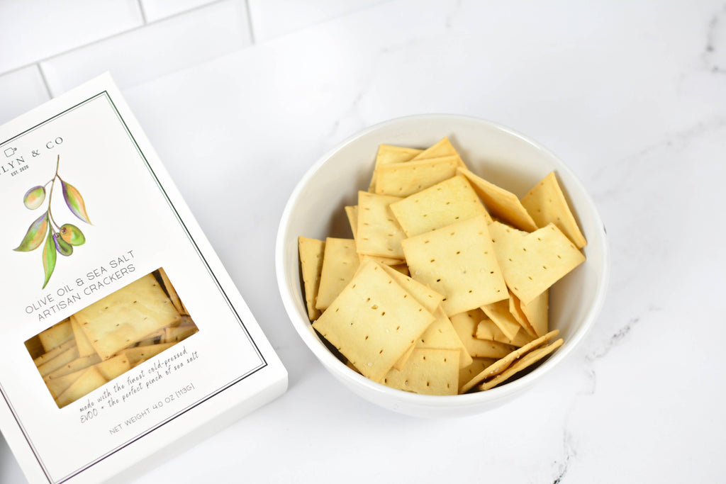 Olive Oil & Sea Salt Crackers