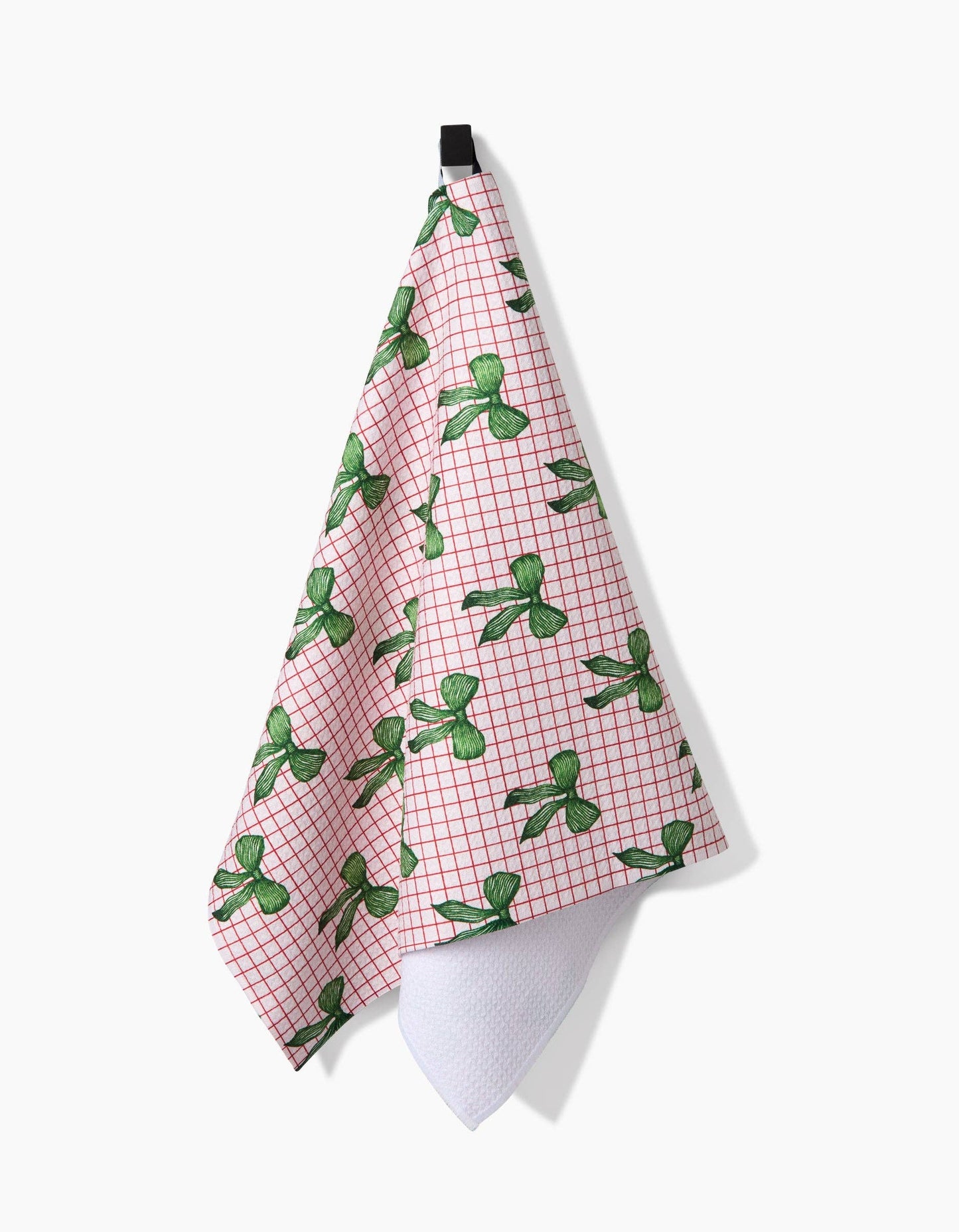 Geometry Ribbon And Cheer Tea Towel