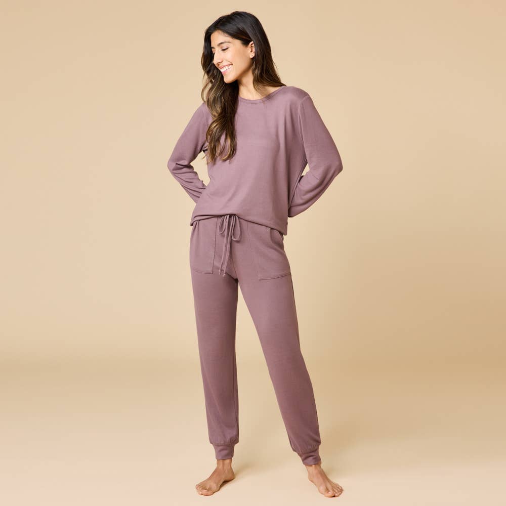 Cloud Soft Dream Crew Neck Lounge Set - Oprah's Fave